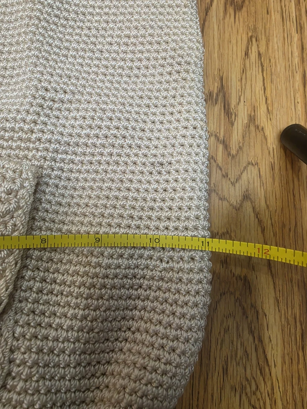 The Sak Cream Crochet Shoulder Tote